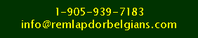 1-905-939-7183 info@remlapdorbelgians.com
